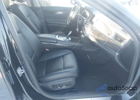 2013 BMW 740I from USA, damaged, VIN WBAYA6C56DD143721